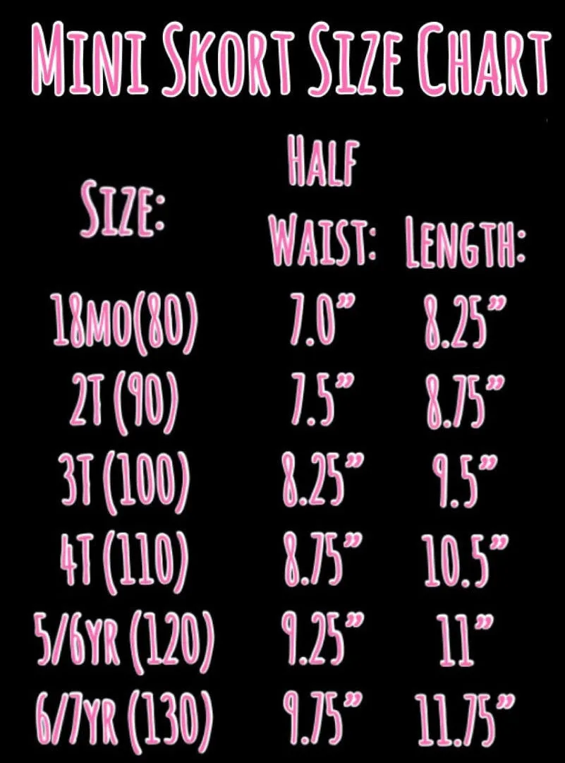 1 left! 3T ~ Twirl Skort ~ Chex