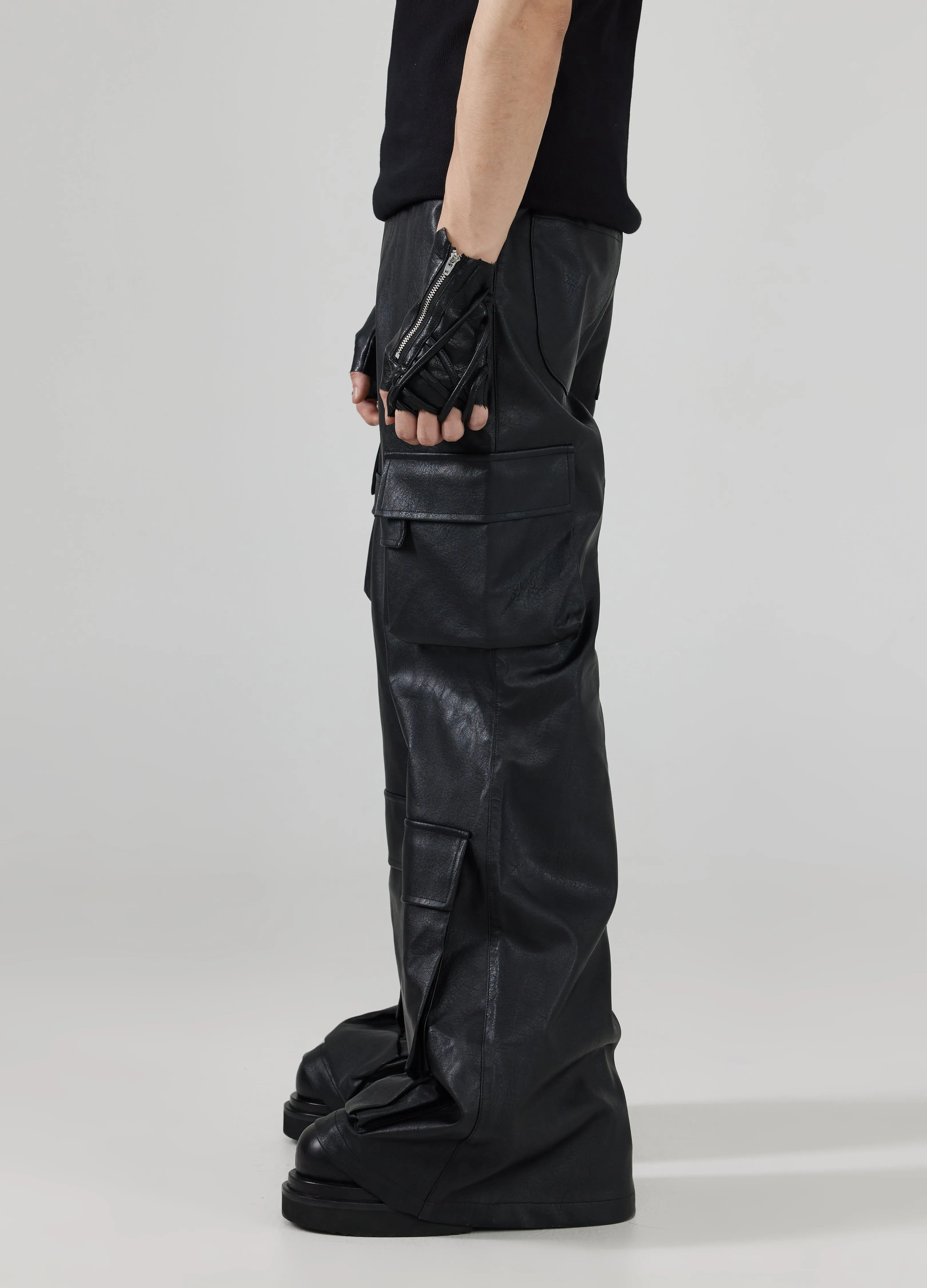 24FW MultiPocket Wide-Leg Pants