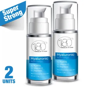 2x Hyaluronic Acid Serum FORTE   Vitamin C (30ml)