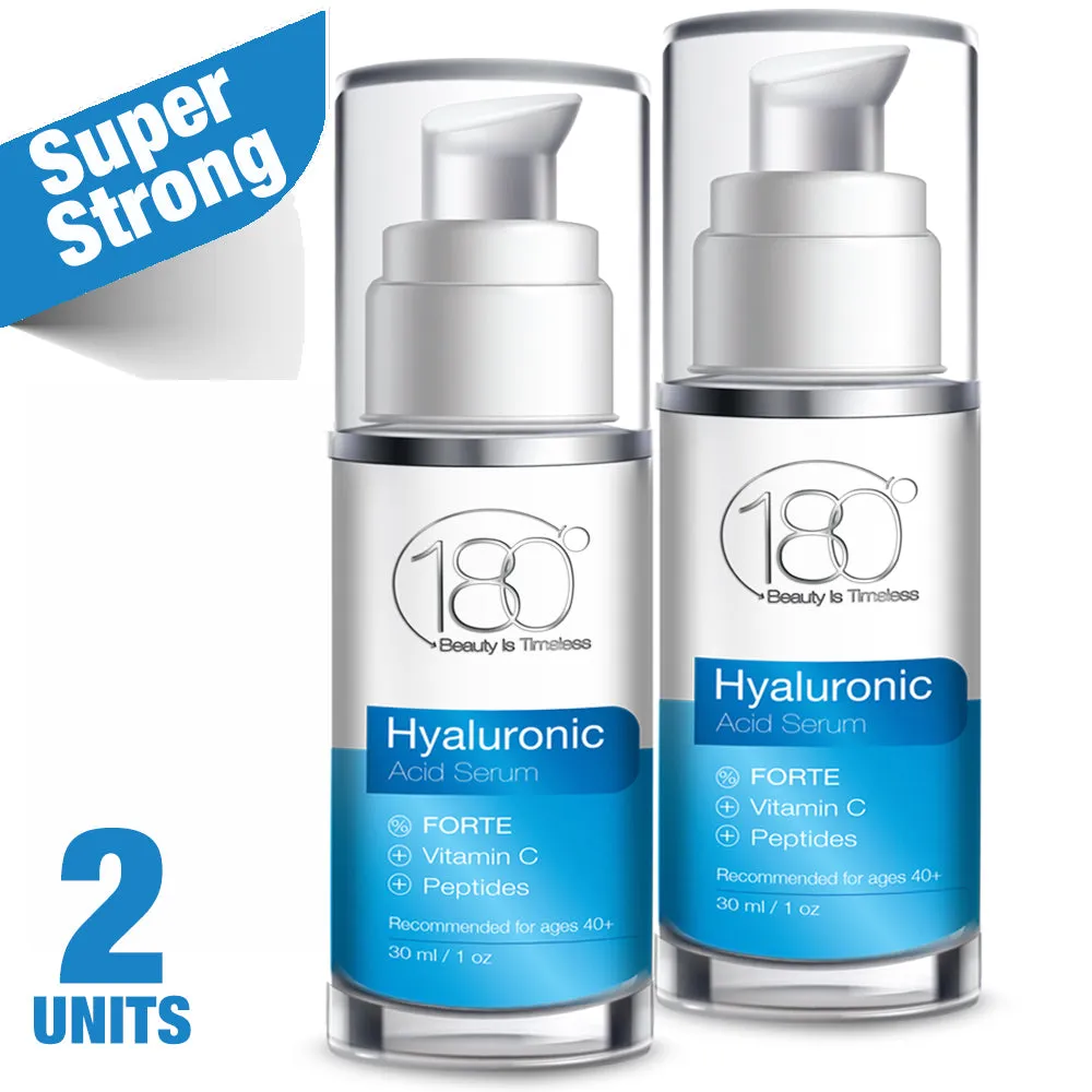 2x Hyaluronic Acid Serum FORTE   Vitamin C (30ml)
