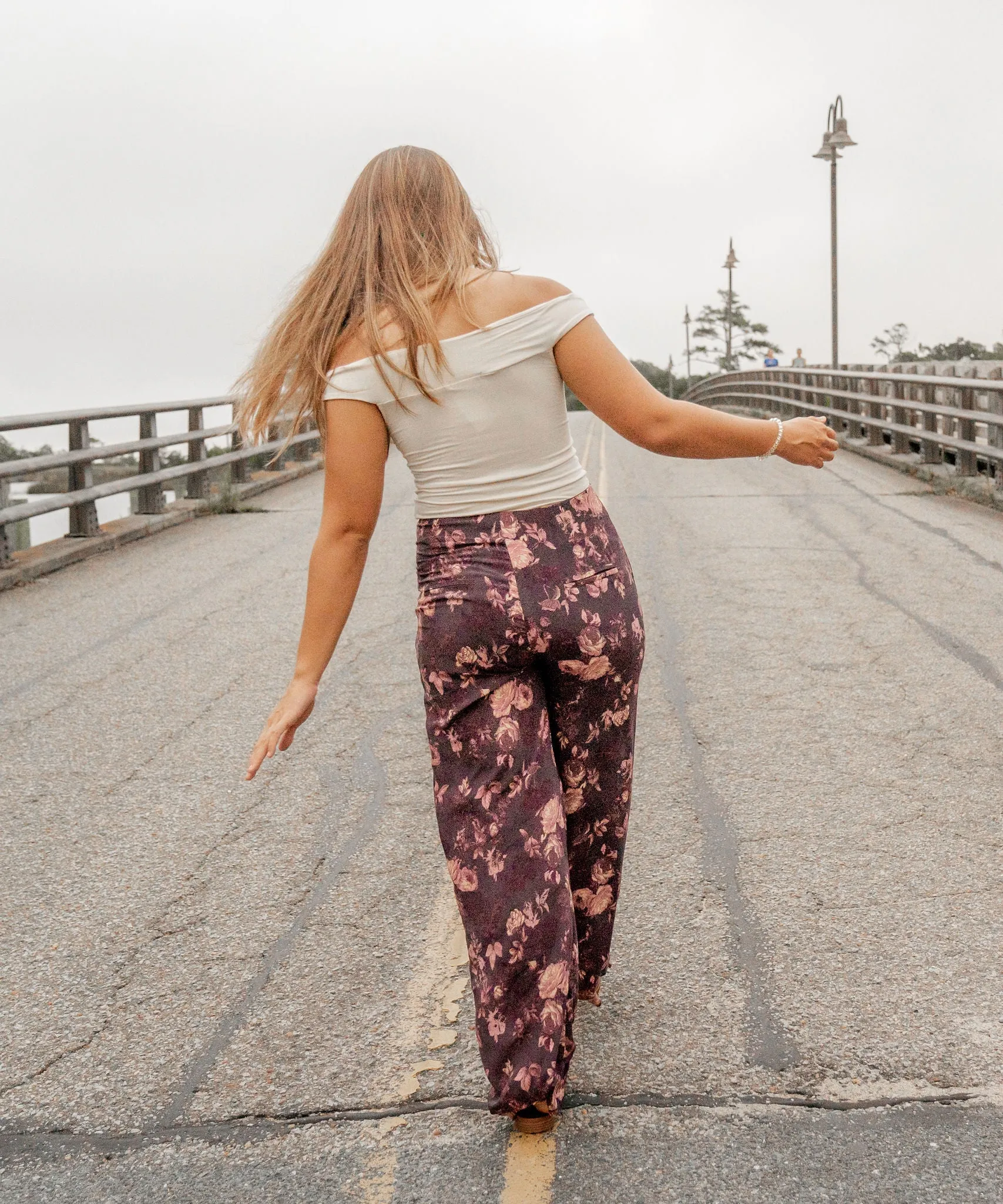 AGNES FLORAL PANTS