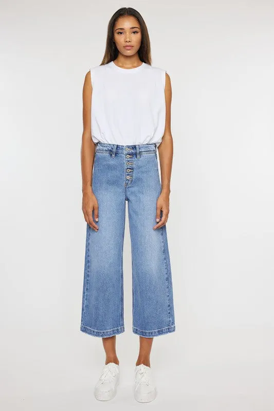 Amelie Ultra High Rise Wide Leg Jeans