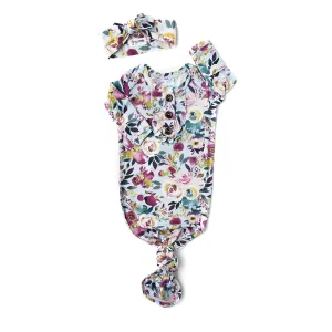 Annie Floral Ruffle GOWN
