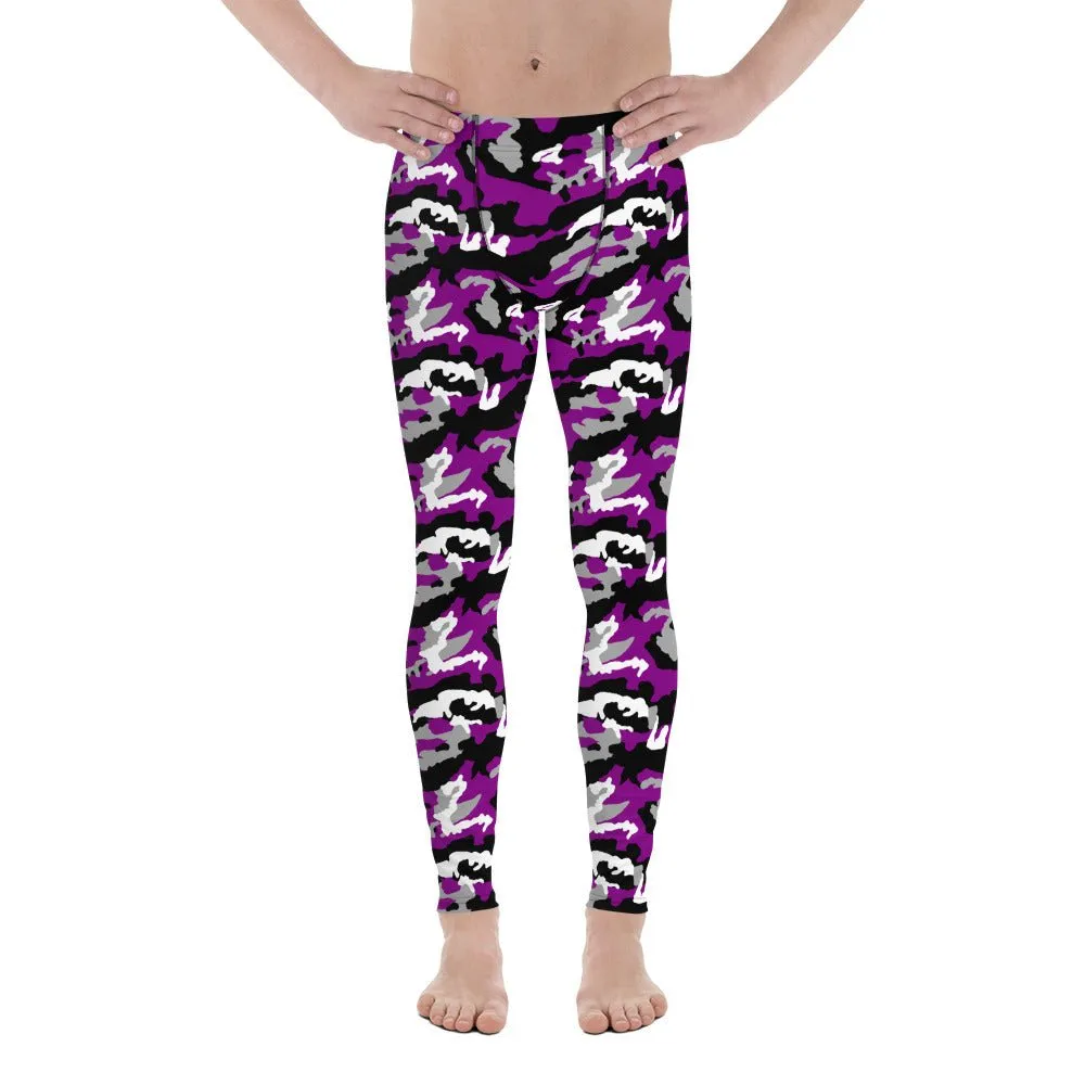 Asexual Camouflage Leggings w/Gusset