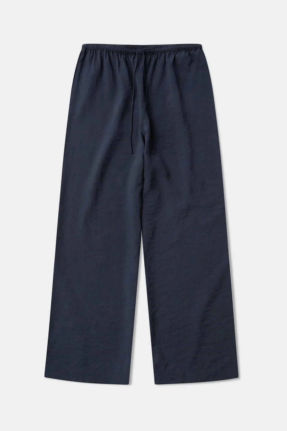 Assembly Label - Heather Silk Blend Pant, Navy
