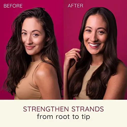 Aveeno Blackberry Quinoa Protein Blend Sulfate-Free Shampoo for Color-Treated Hair Protection, Daily Strengthening & Moisturizing Shampoo, Paraben & Dye-Free, 12 Fl Oz (Packaging may vary)