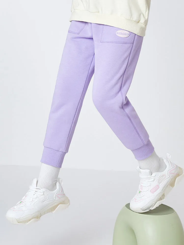 Balabala Kids Classic Colorful Windproof Jogging Trousers