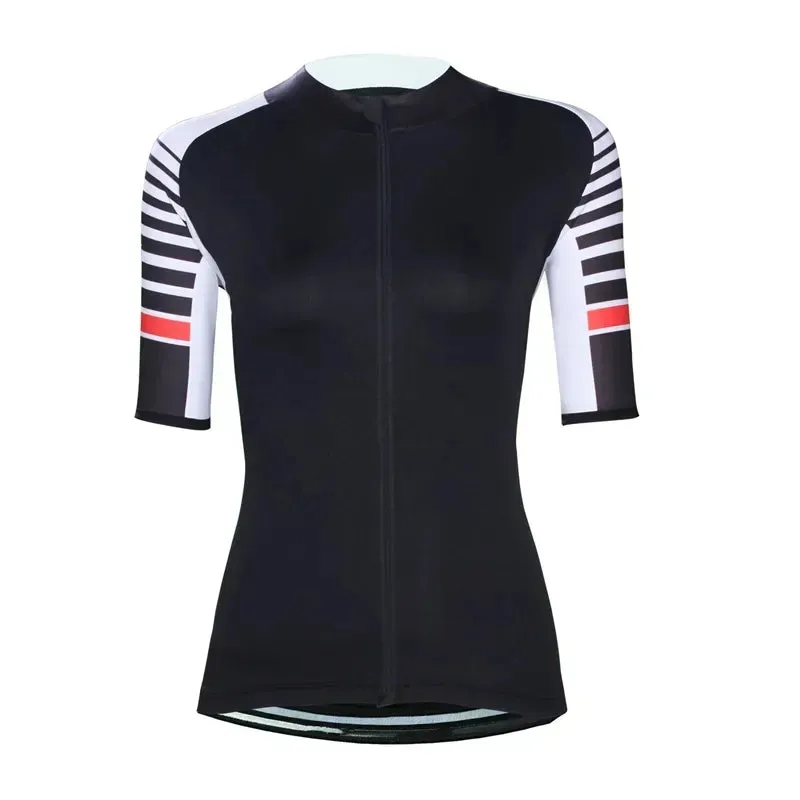 Bicycle Quick-dry Bike Jerseys Women's Cycling Jerseys Summer Short Sleeve Cycling Mountain Breathable