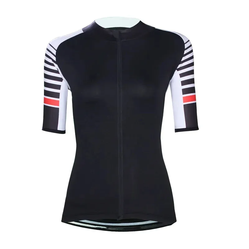 Bicycle Quick-dry Bike Jerseys Women's Cycling Jerseys Summer Short Sleeve Cycling Mountain Breathable