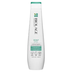 BIOLAGE Cooling Mint Scalp Sync Shampoo for Oily Hair, Cleanses Excess Oil, With Mint, Cool Sensation, Cruelty Free, Vegan, 400ml