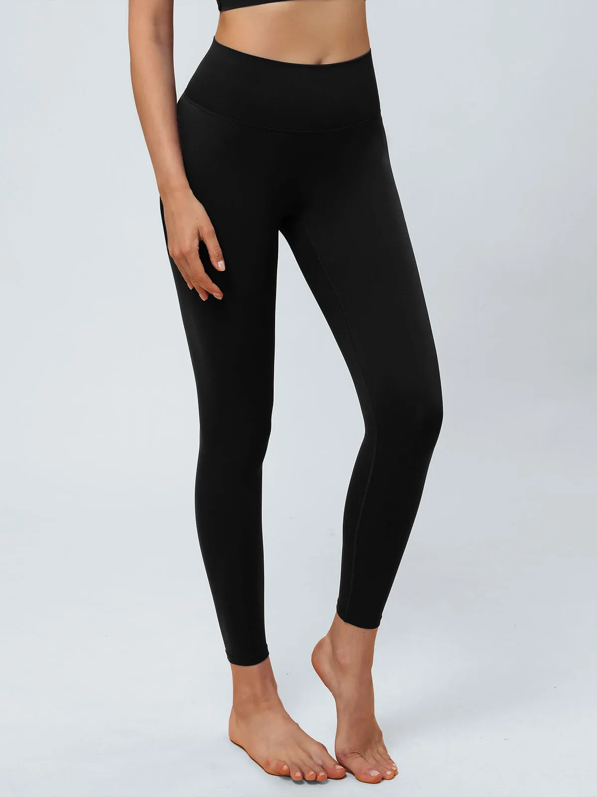 Black Cut Out Leggings 24”