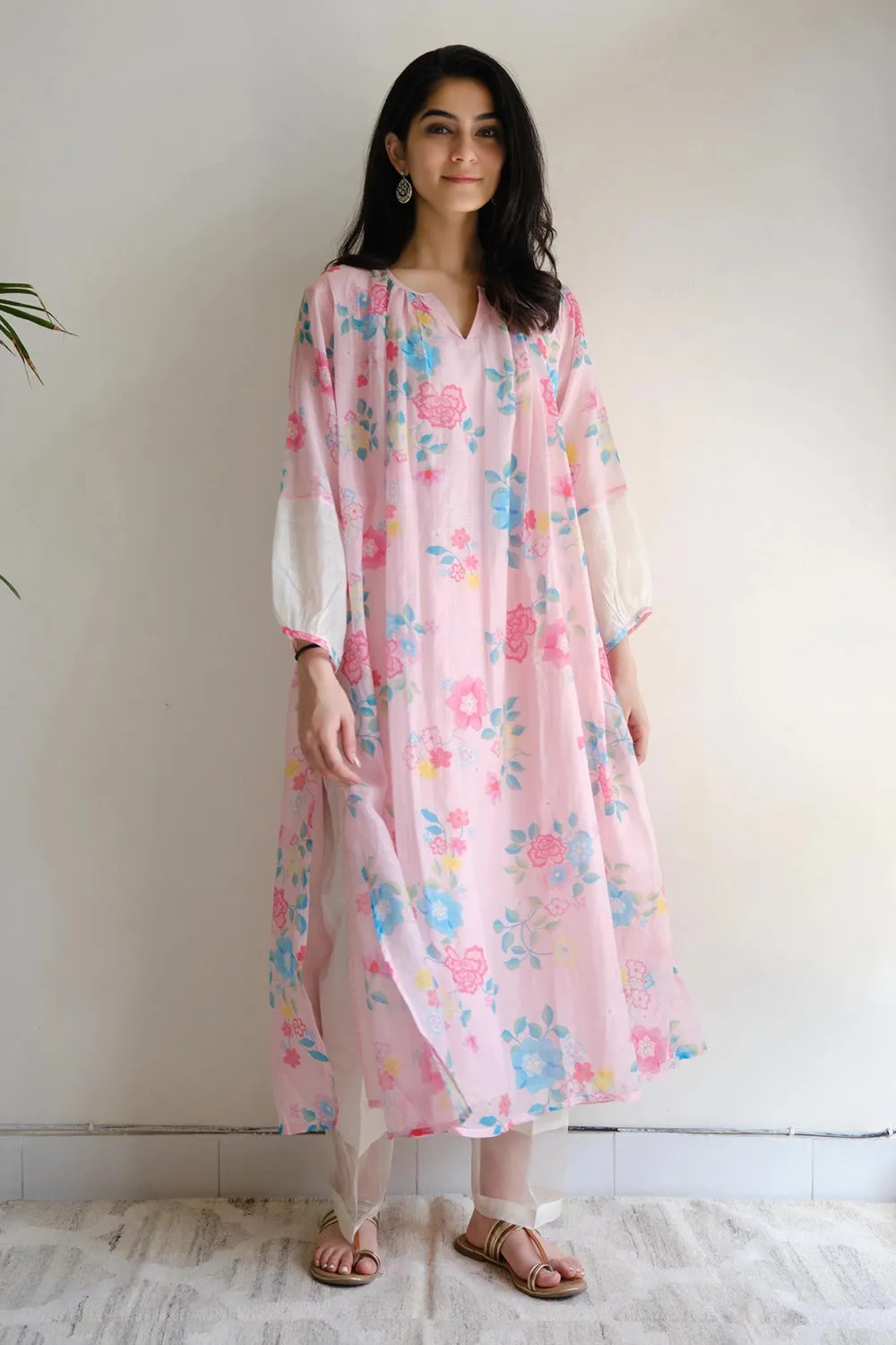 Blush Florette Kurta Set