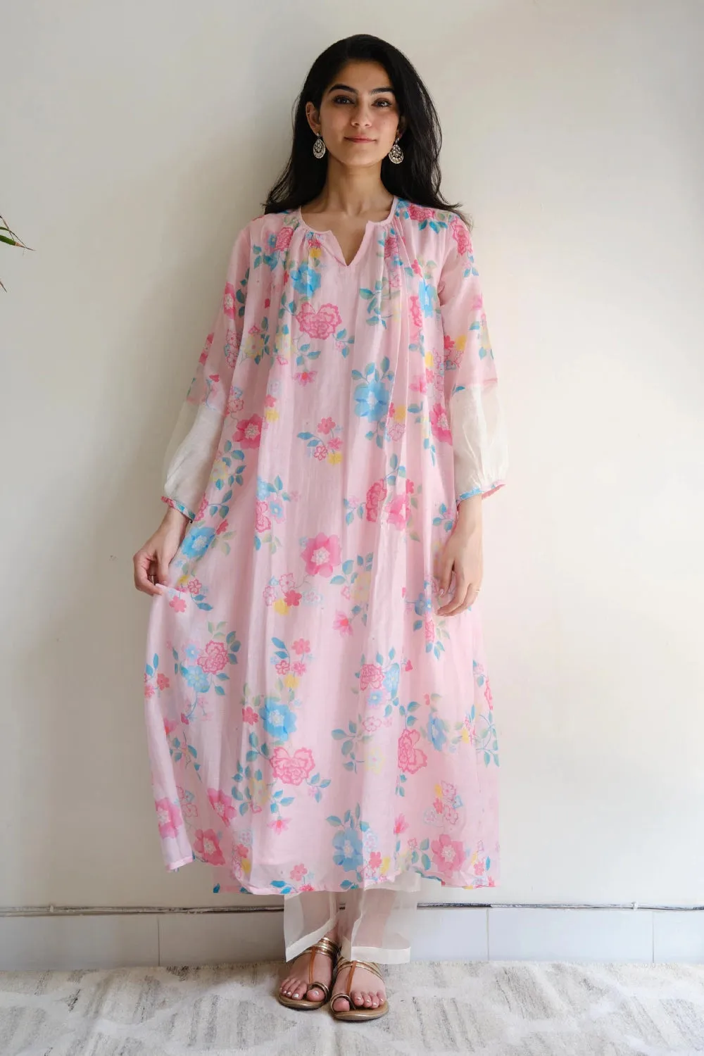 Blush Florette Kurta Set