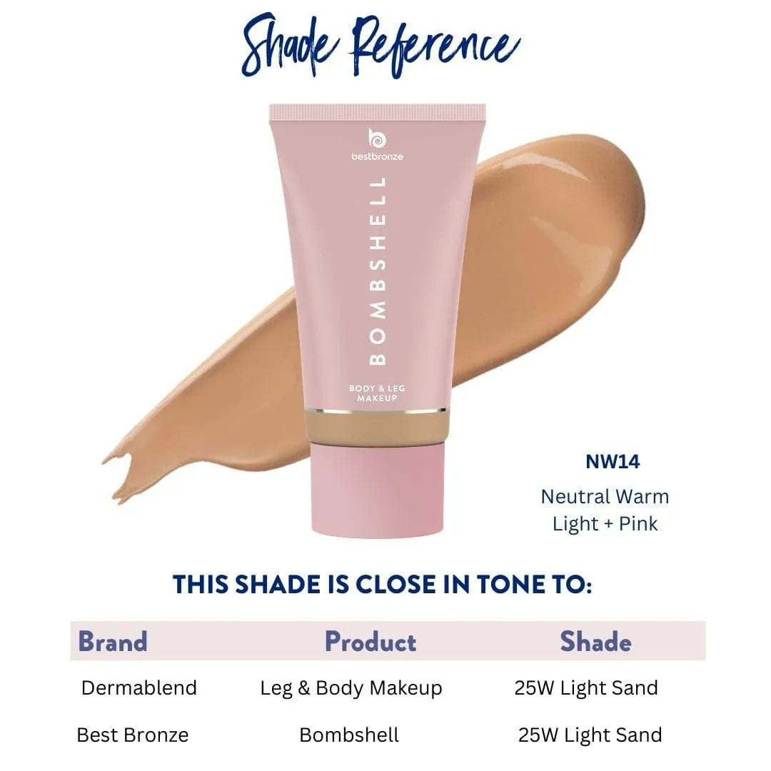 Bombshell Body & Leg Makeup - 100ml | 3.4 fl.oz