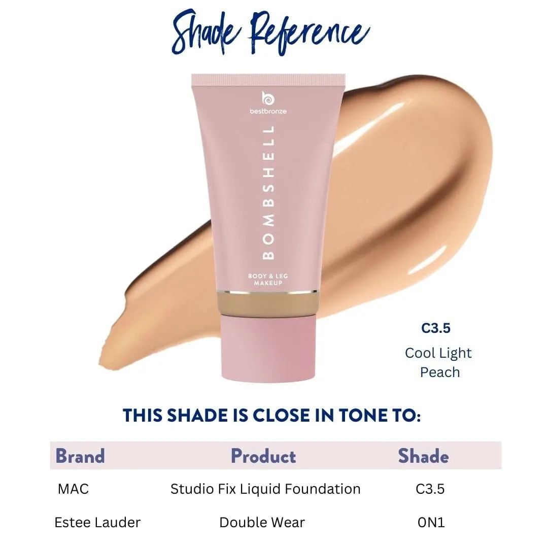 Bombshell Body & Leg Makeup - 100ml | 3.4 fl.oz