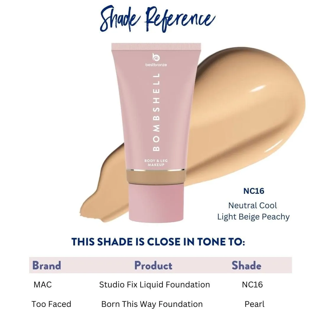 Bombshell Body & Leg Makeup - 100ml | 3.4 fl.oz