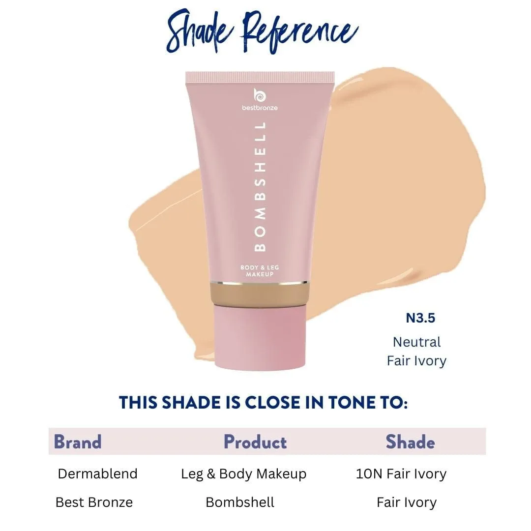 Bombshell Body & Leg Makeup - 100ml | 3.4 fl.oz