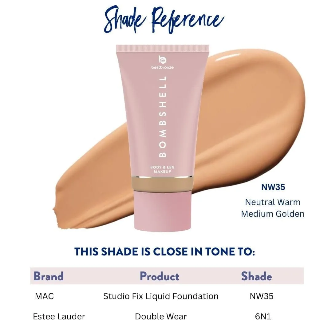 Bombshell Body & Leg Makeup - 100ml | 3.4 fl.oz