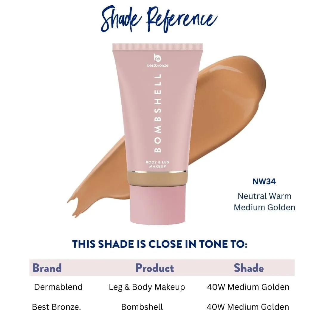 Bombshell Body & Leg Makeup - 100ml | 3.4 fl.oz