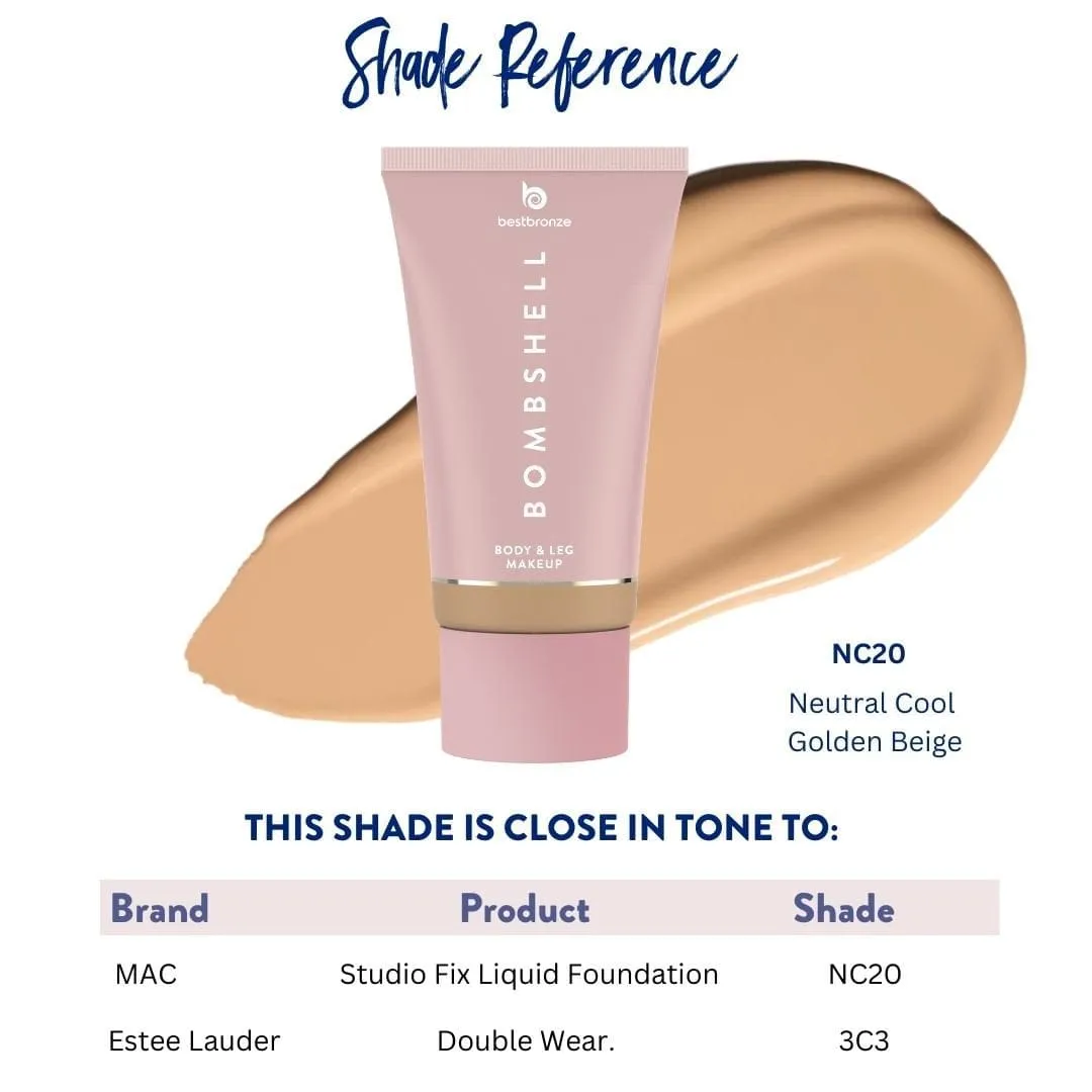 Bombshell Body & Leg Makeup - 100ml | 3.4 fl.oz