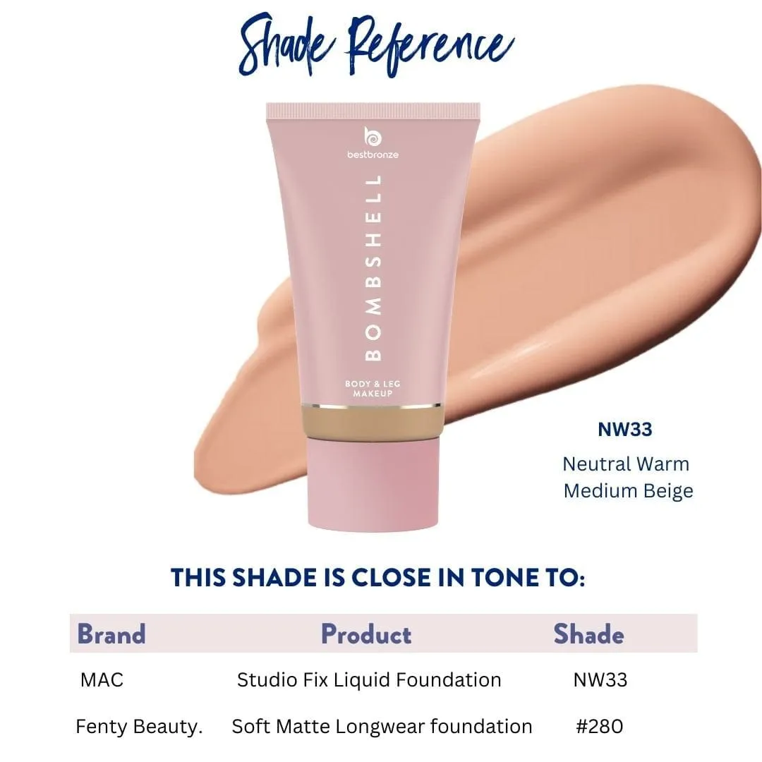 Bombshell Body & Leg Makeup - 100ml | 3.4 fl.oz