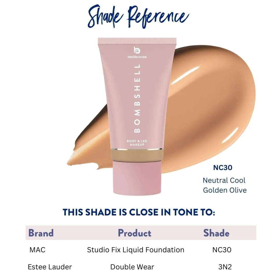 Bombshell Body & Leg Makeup - 100ml | 3.4 fl.oz
