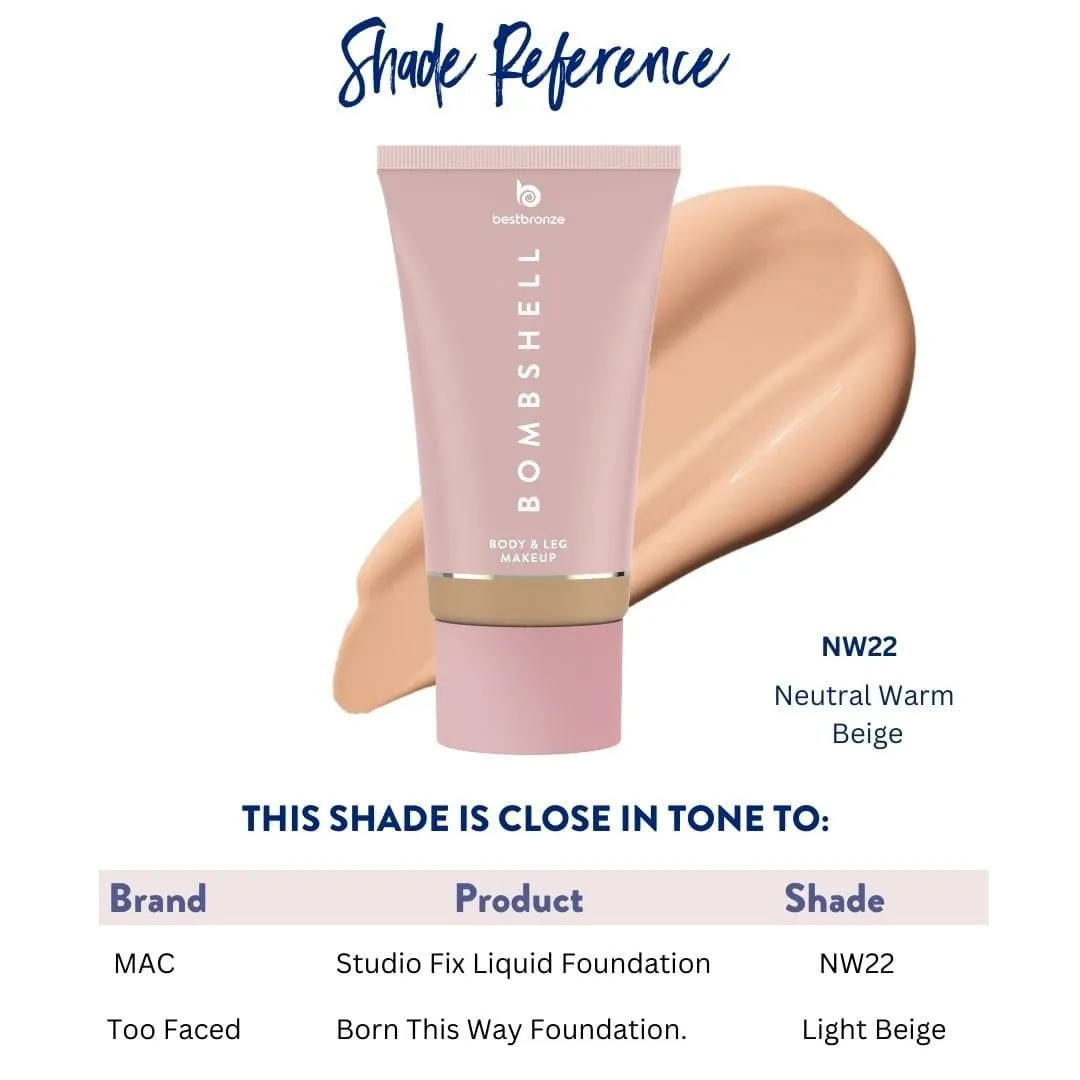 Bombshell Body & Leg Makeup - 100ml | 3.4 fl.oz