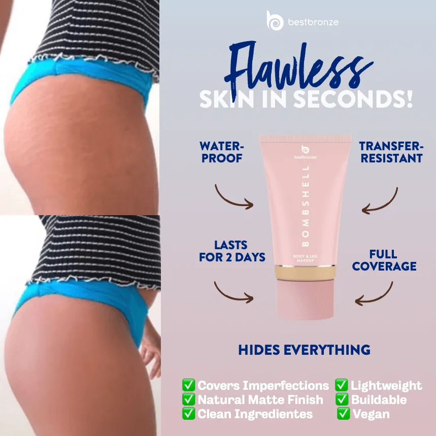 Bombshell Body & Leg Makeup - 100ml | 3.4 fl.oz