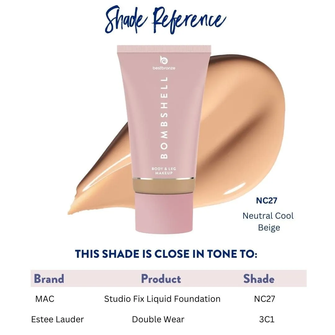 Bombshell Body & Leg Makeup - 100ml | 3.4 fl.oz