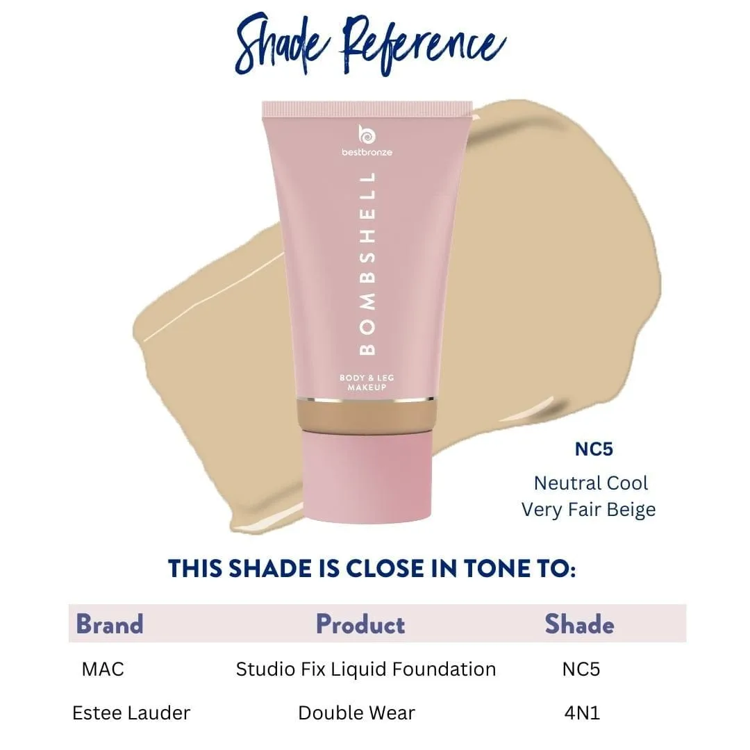 Bombshell Body & Leg Makeup - 100ml | 3.4 fl.oz