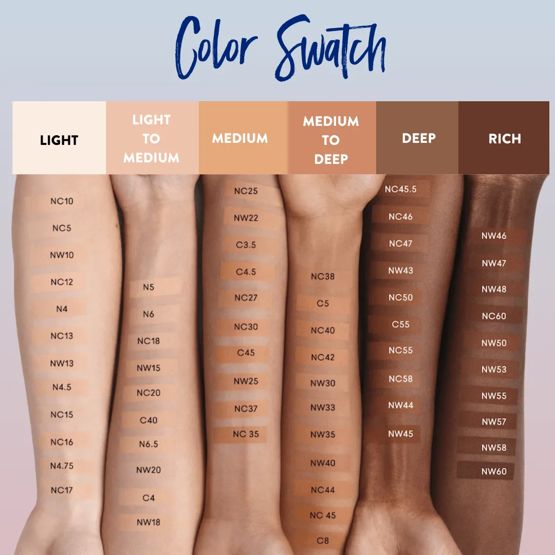 BOMBSHELL BODY & LEG MAKEUP - 3.4 FL.OZ   MIX TO MAGIC GLOW 1 FL.OZ