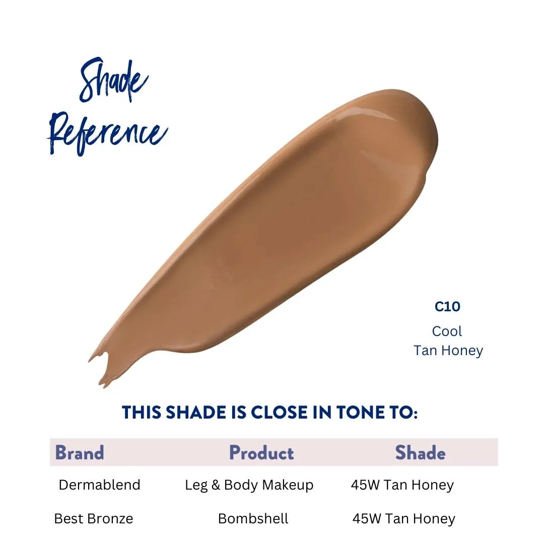 BOMBSHELL BODY & LEG MAKEUP - 3.4 FL.OZ   MIX TO MAGIC GLOW 1 FL.OZ
