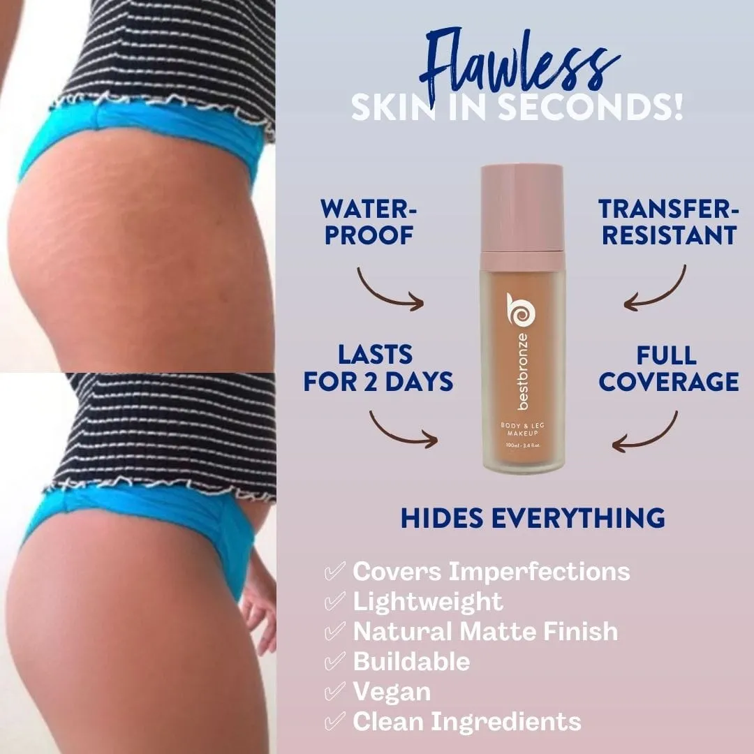 BOMBSHELL BODY & LEG MAKEUP - 3.4 FL.OZ   MIX TO MAGIC GLOW 1 FL.OZ