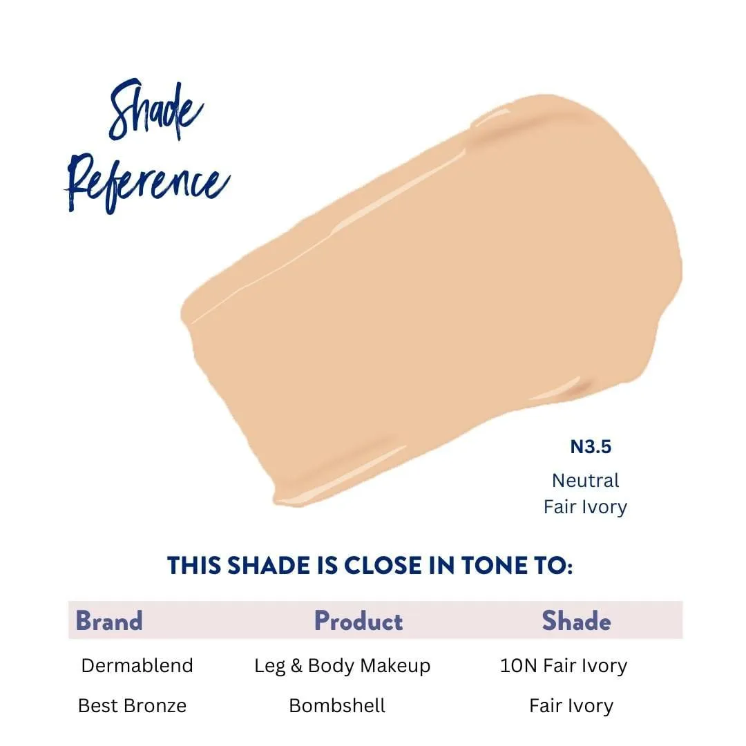 Bombshell Body & Leg Makeup   Free Sample Pack