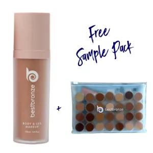 Bombshell Body & Leg Makeup   Free Sample Pack