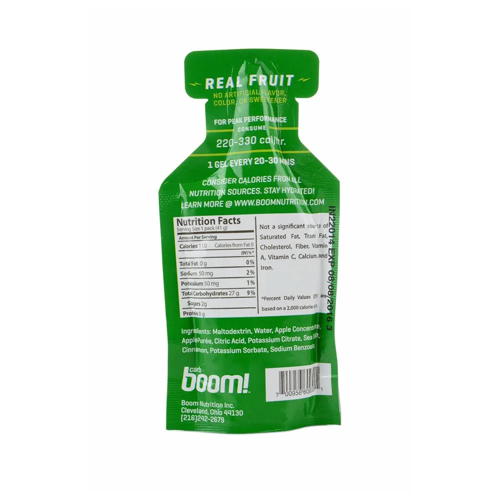 Boom Energy Gel - Apple Cinnamon