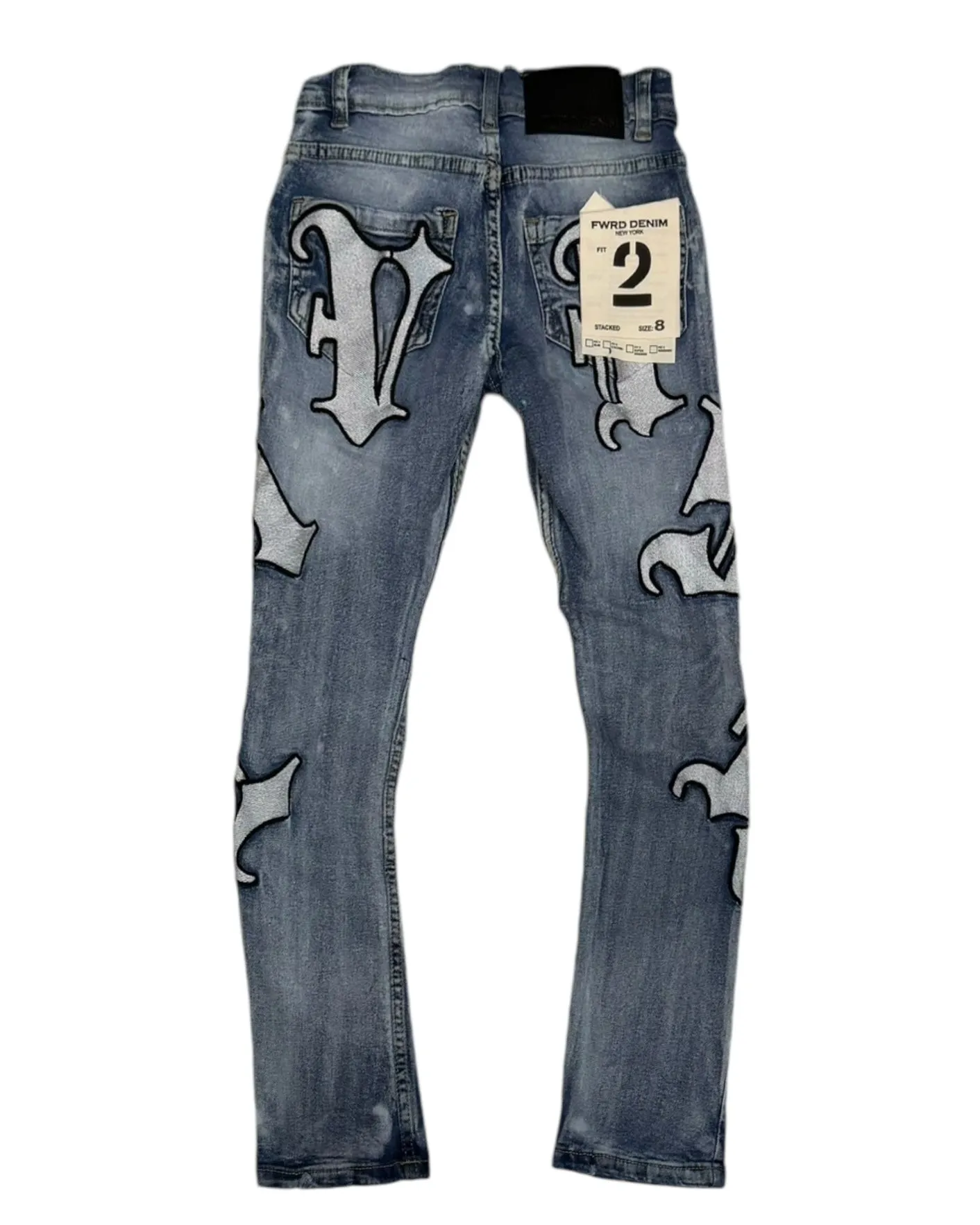 Boy’s Lavish Stacked Jeans