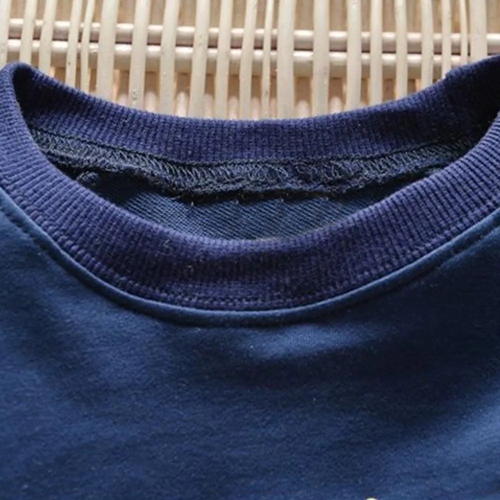 Boys Letter Long Sleeve Casual T-shirt & Pants Wholesale Boy Clothes