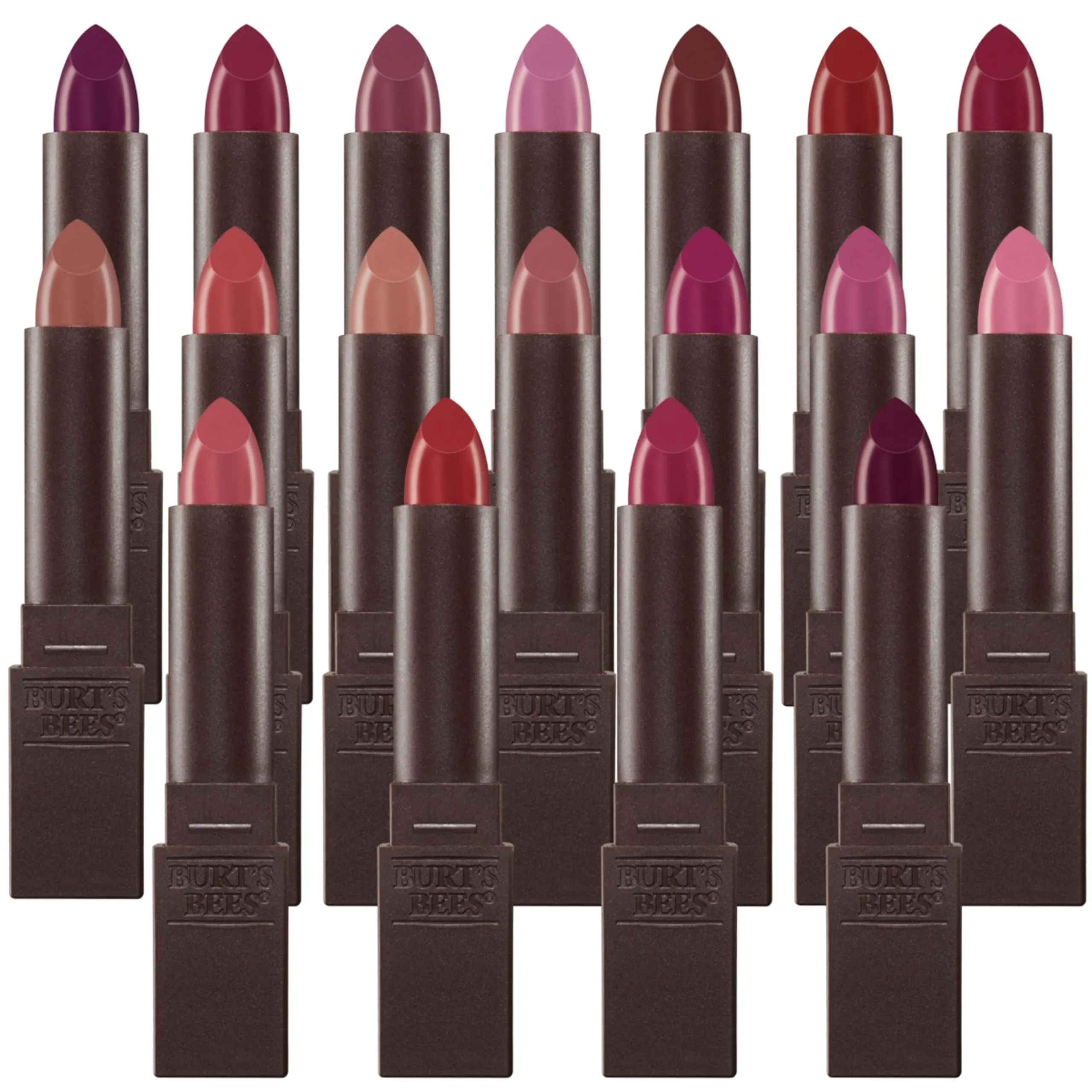 Burt’s Bees 100% Natural Lipstick, Lily Lake - 1 Tube