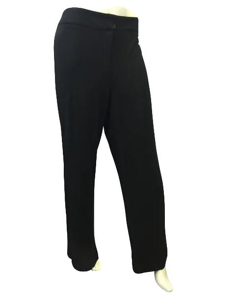 Calvin Klein Power Stretch Pants Black Size Large SKU 000092
