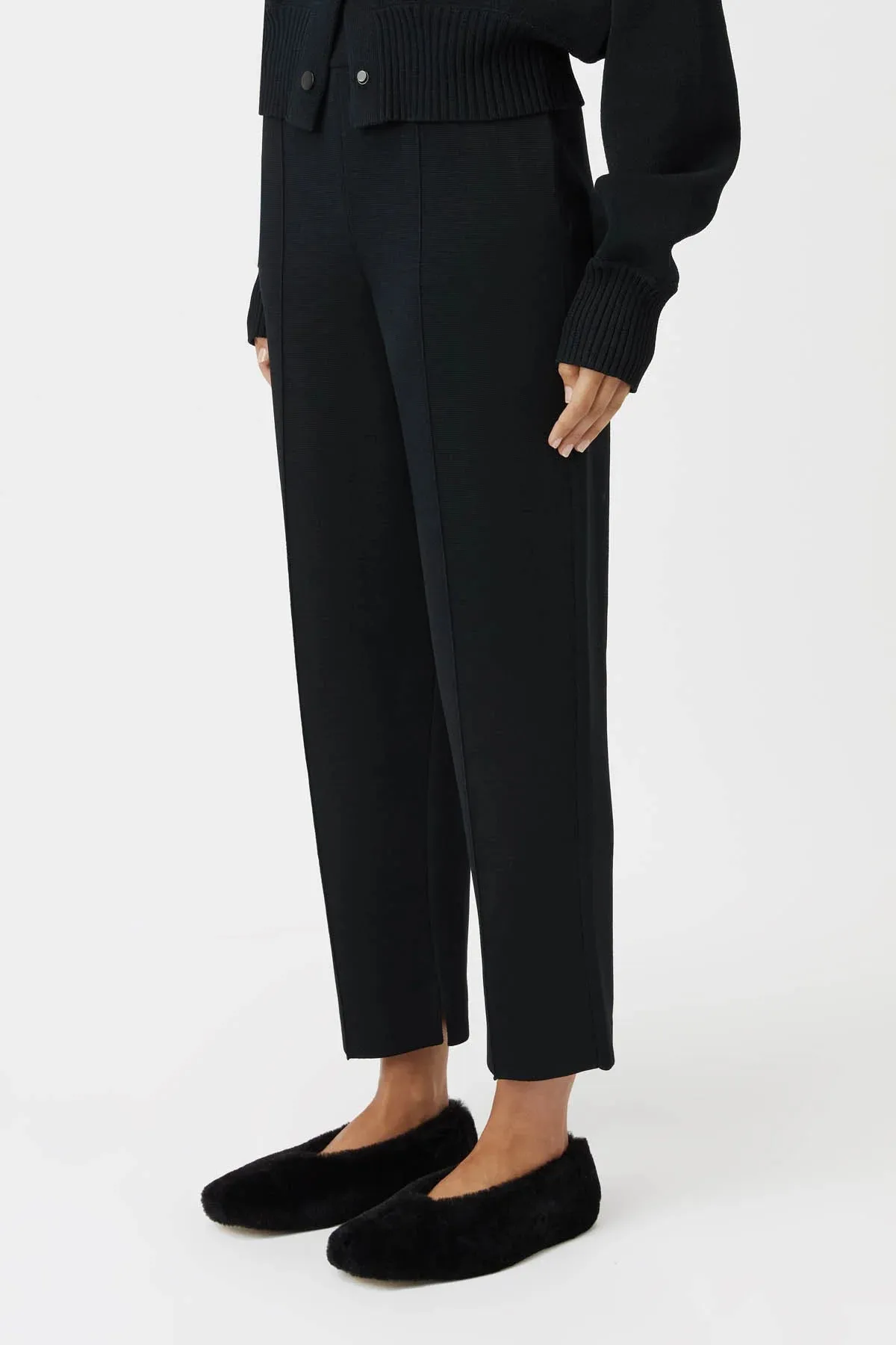 Camilla And Marc Amadeo Knit Pant - Black