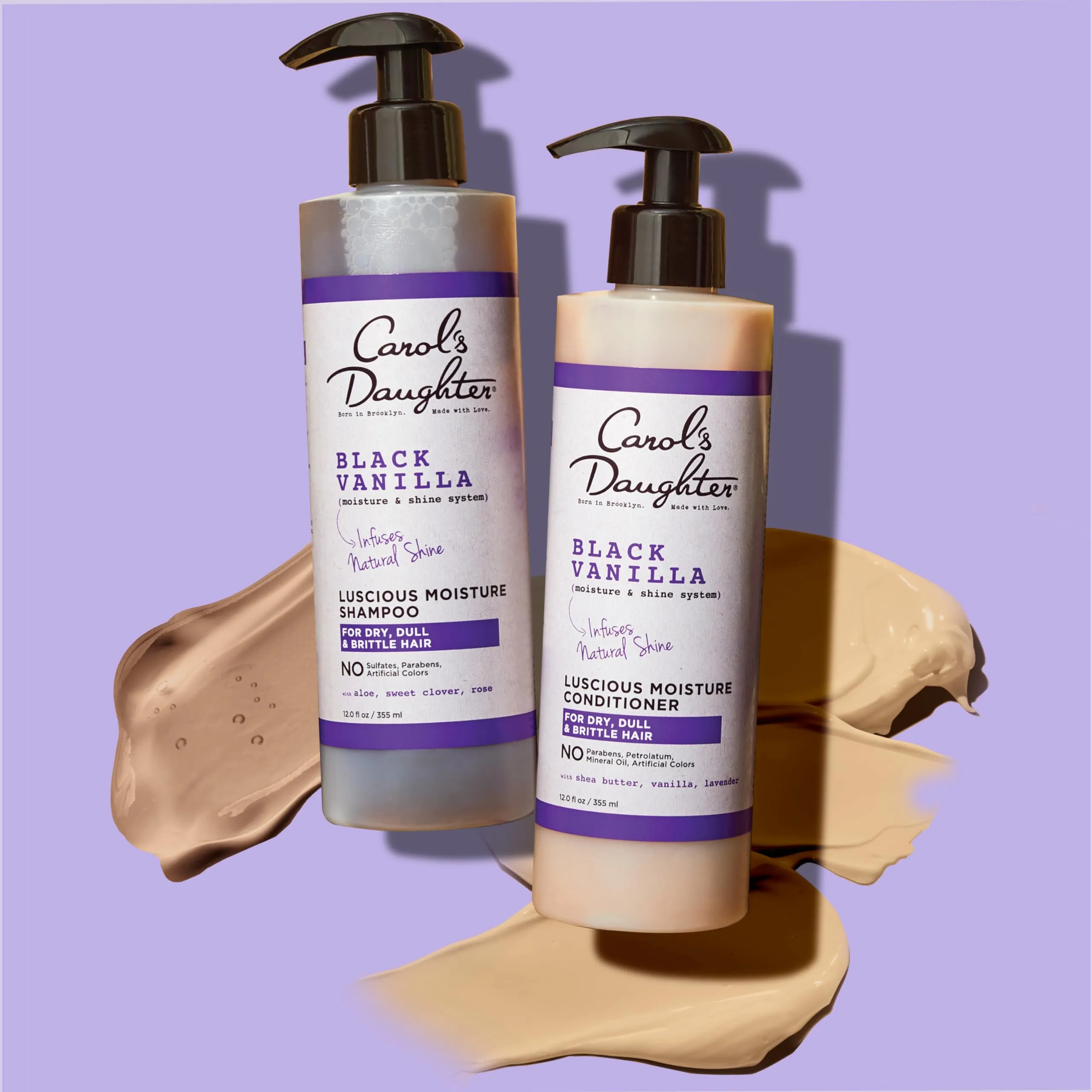 Carol's Daughter Black Vanilla Sulfate-Free Shampoo 12oz