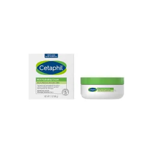 CETAPHIL Rich Hydrating Night Cream for Face Moisturizing Cream With Hyaluronic Acid - 1.7 oz