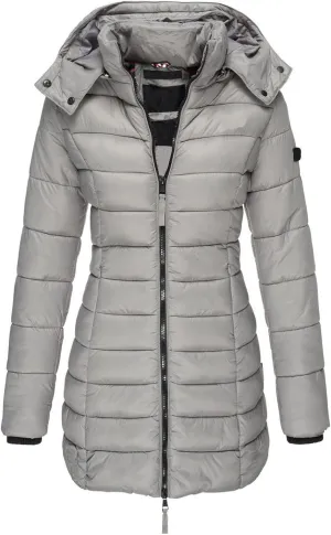 ChicCrate Women's Puffer Jacket Quilted Winter Coat Long Sleeve Lightweight Down Jackets Warm Clothes Outwear