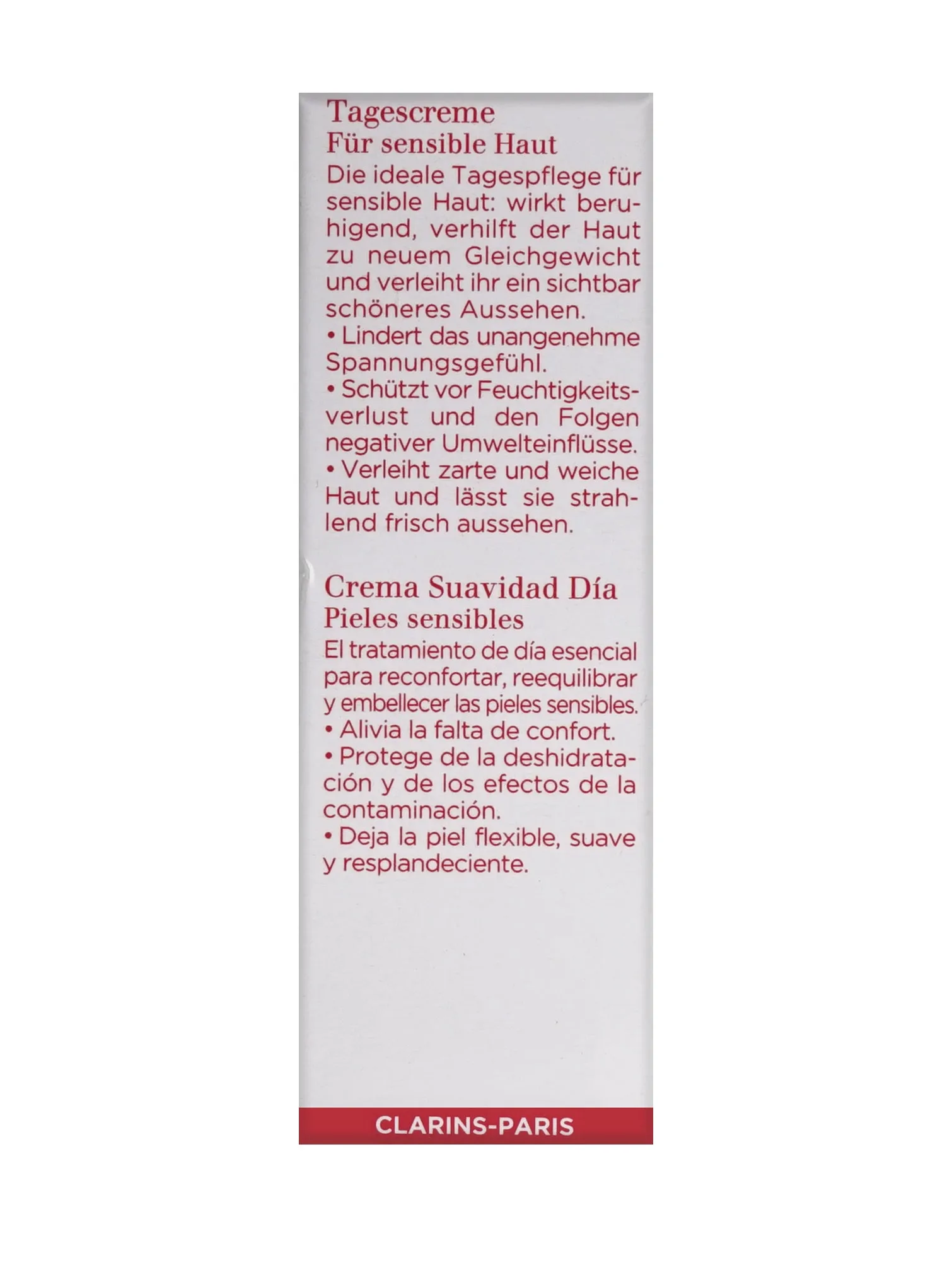 Clarins Gentle Day Cream Sensitive Skin 0.17 OZ