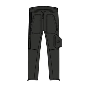 Cookies Few Are Frozen Fleece Pant with Patch Pocket and Zipper Details