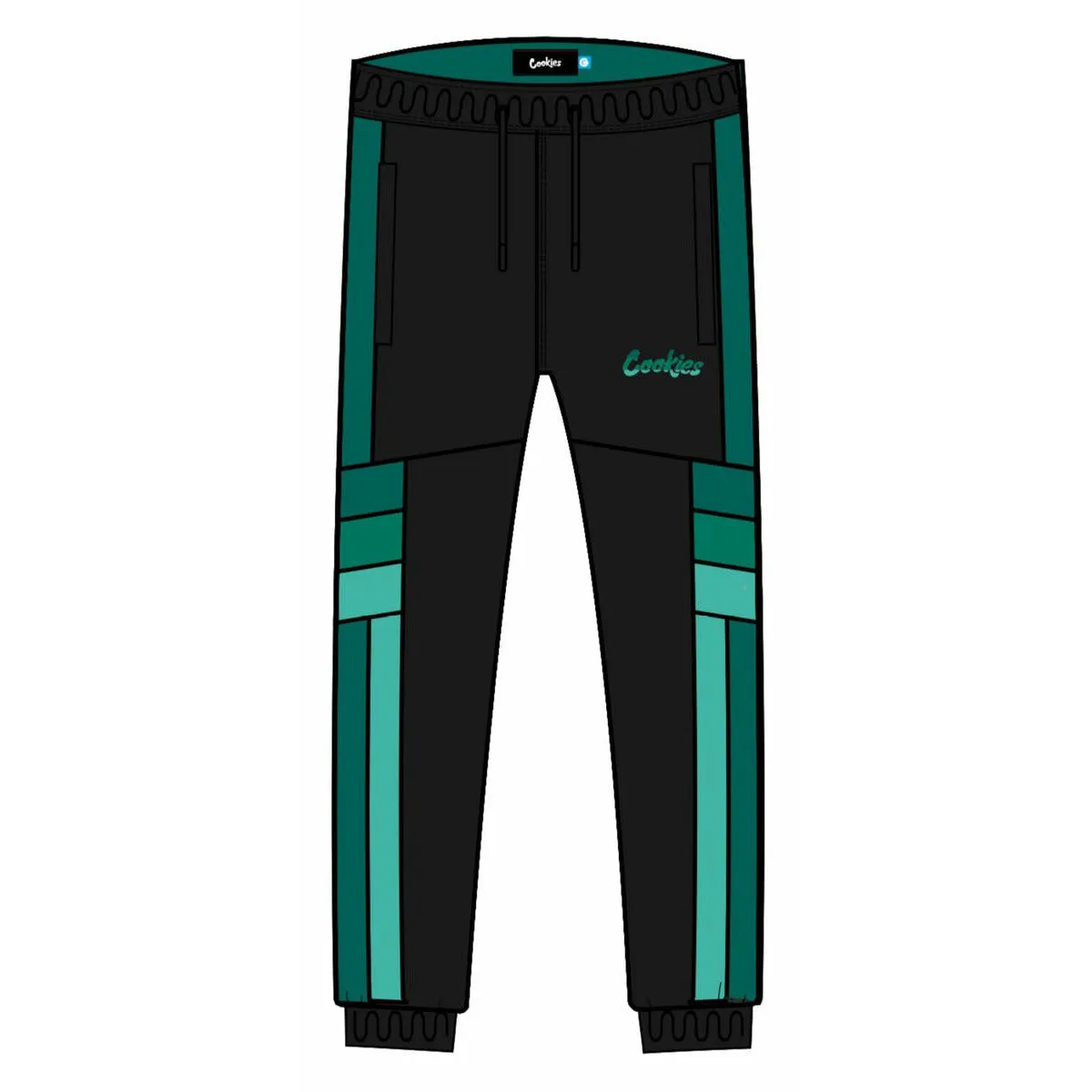 Cookies Off Shore Black Sweatpants