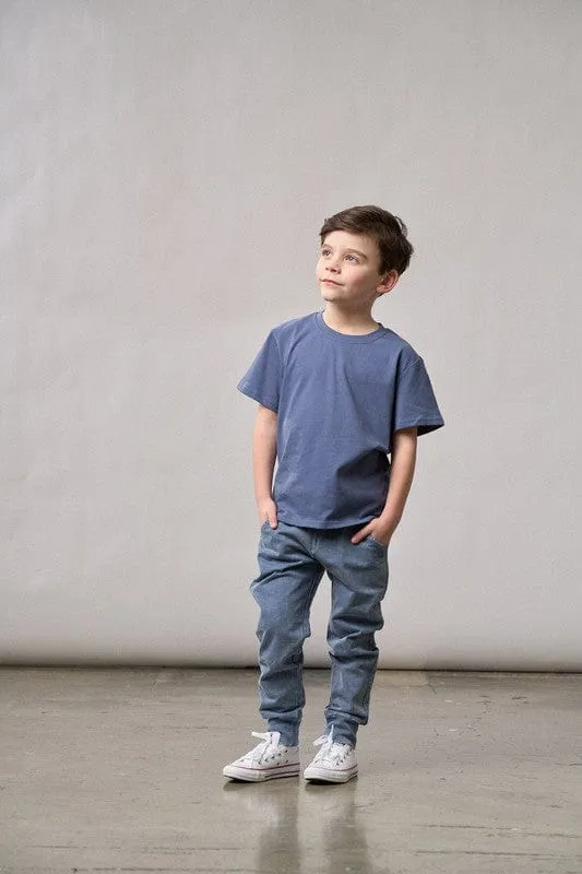 Cotton Jogger - Navy Wash