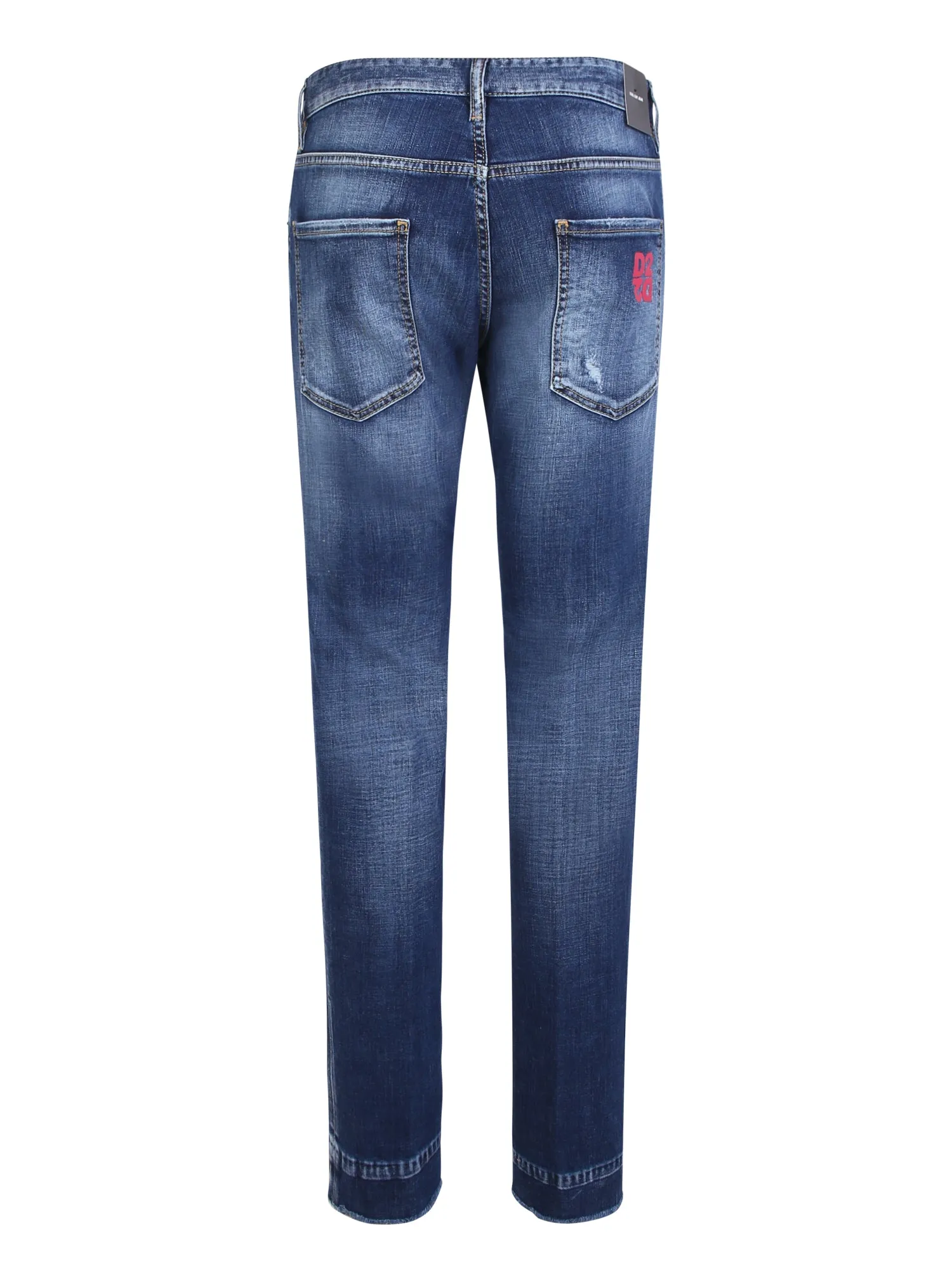 Dark Jamaica Wash Bob blue jeans