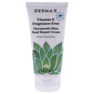 Derma E - Vit E Fragrance Free Hand Cream, 56G
